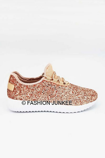 michael kors gold tennis shoes